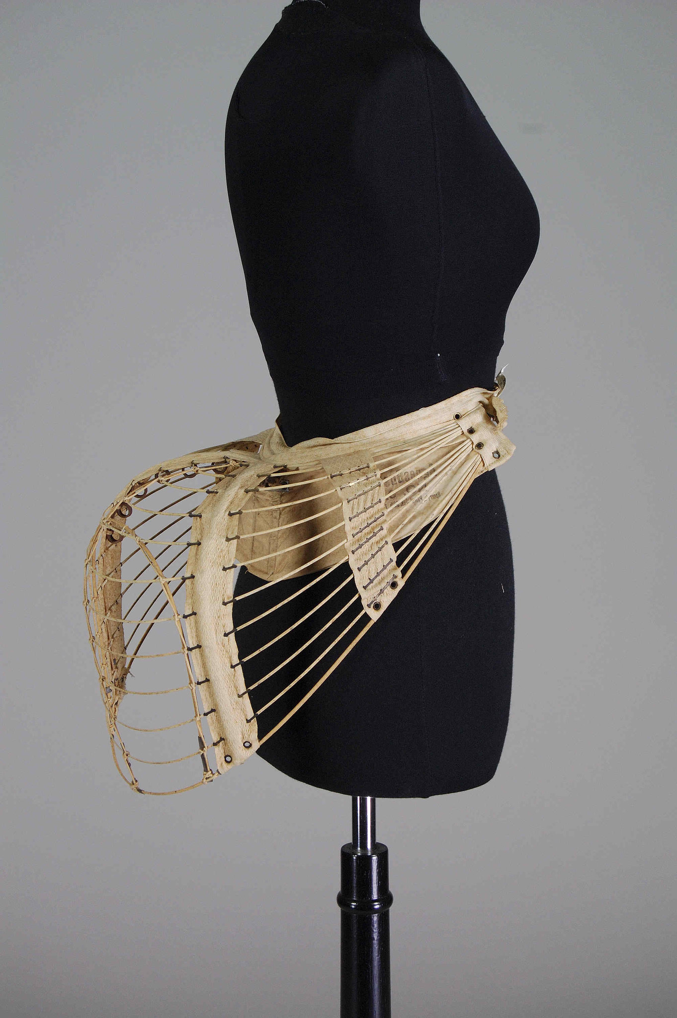 1878. American. Linen, metal. metmuseum