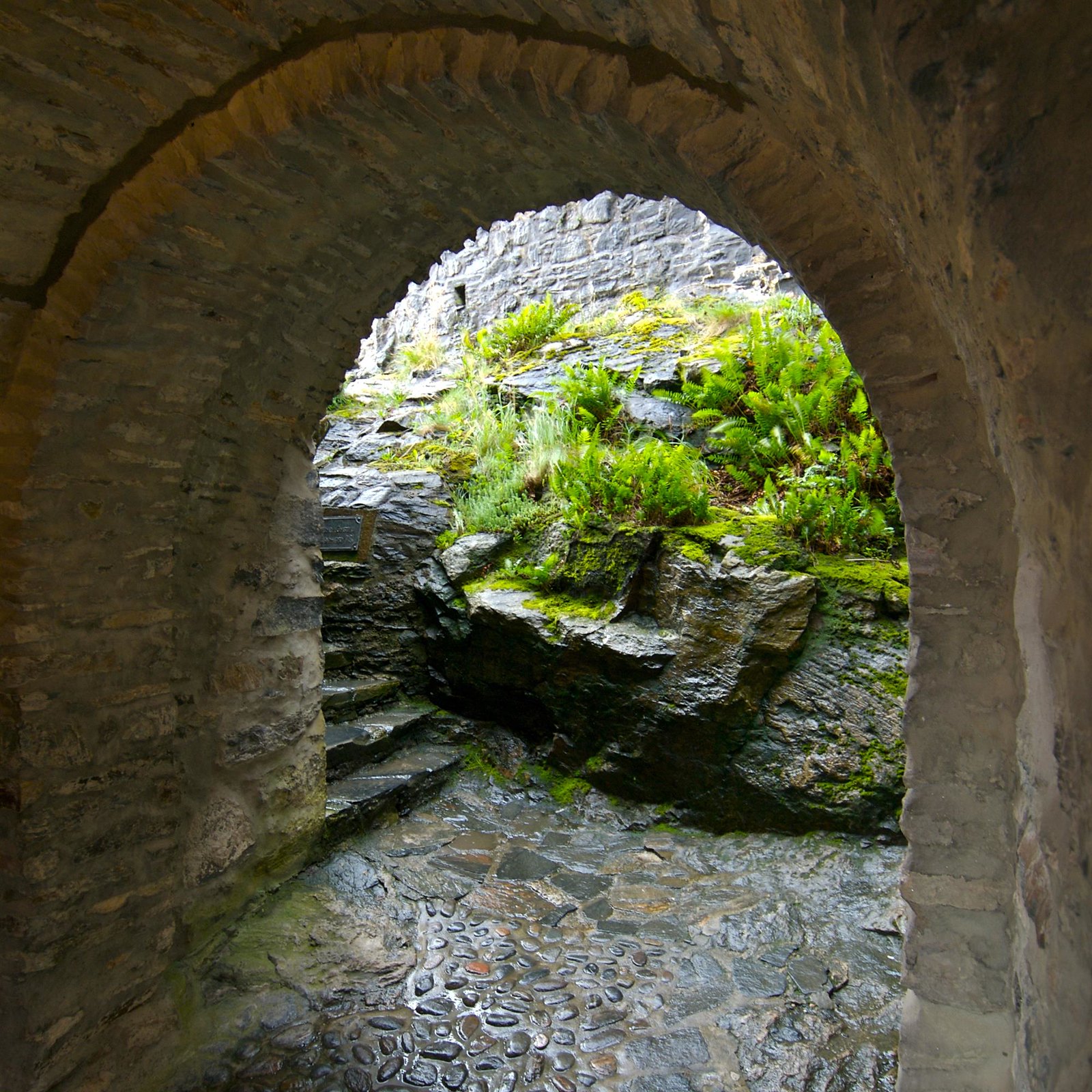 Opening Arch of Eilean Donan Castle. Credit Bruce MacRae