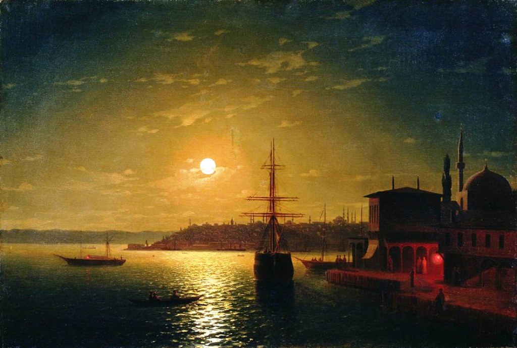 The Bay Golden Horn by Ivan Aivazovsky, 1845