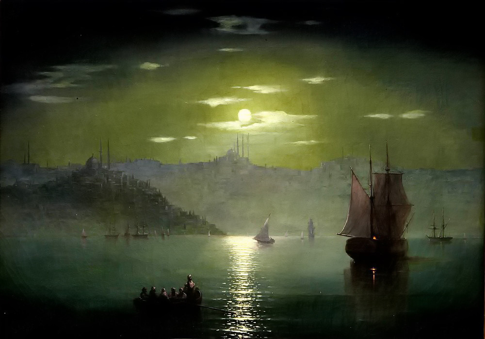 Moon Path by Ivan Aivazovsky