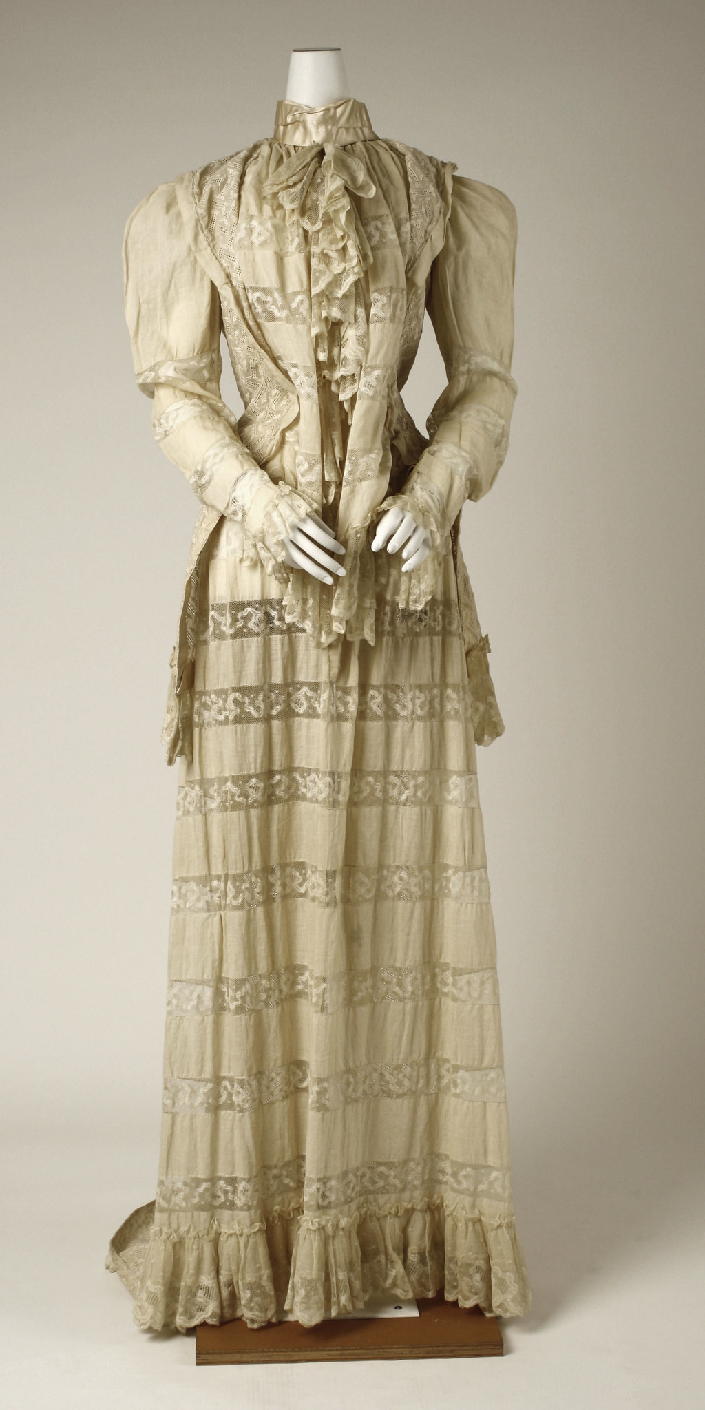 c1891. American. Cotton. metmuseum