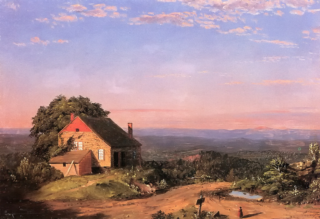 Twilight in the Adirondacks by Frederic Edwin Church