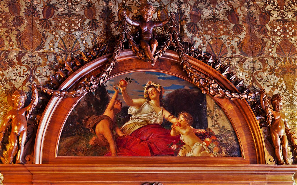 Ornate decoration in the hallway