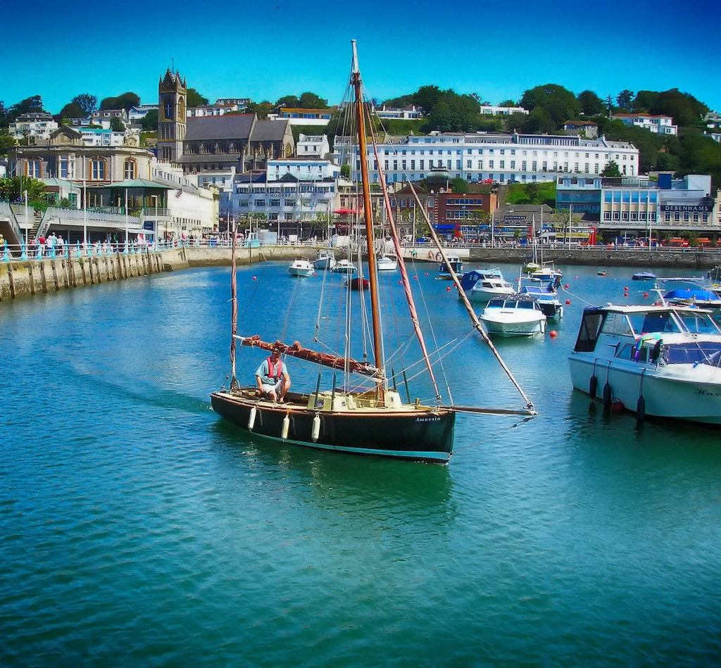 Torquay Marina. Credit Barry Lewis