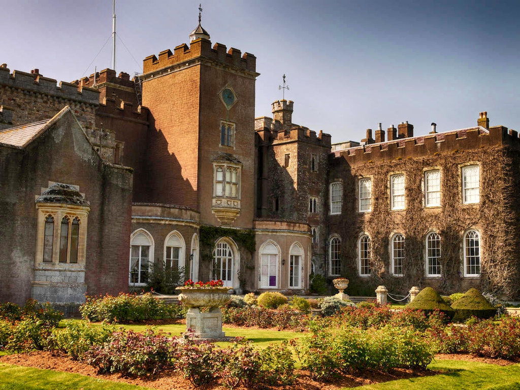 Powderham Castle and Rose Garden, Devon. Credit Erin Brierley