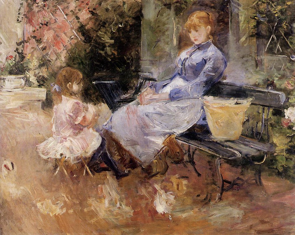 The Fable by Berthe Morisot, 1883