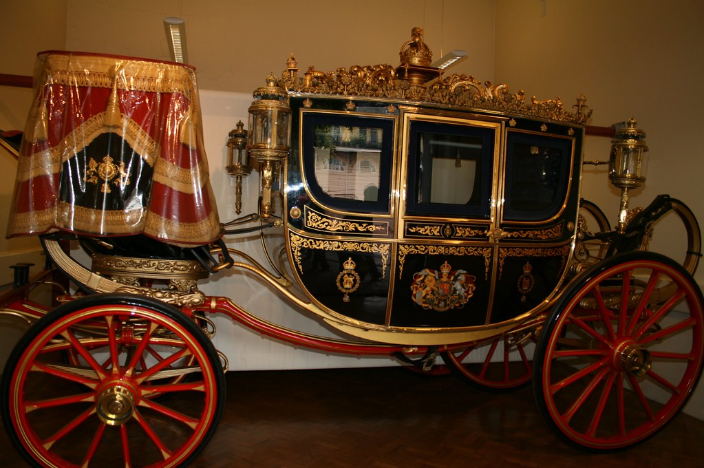 The Irish State Coach at the Royal Mews. Credit Steve F-E-Cameron