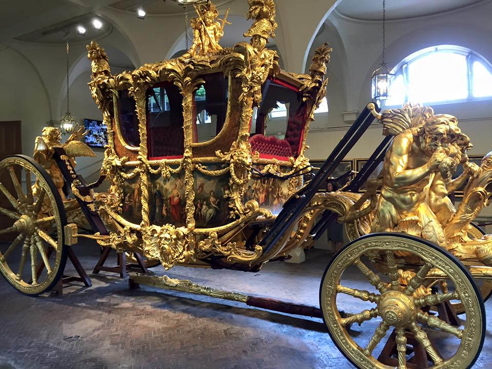 Royal Carriage. at Buckingham Palace. Credit eltpics