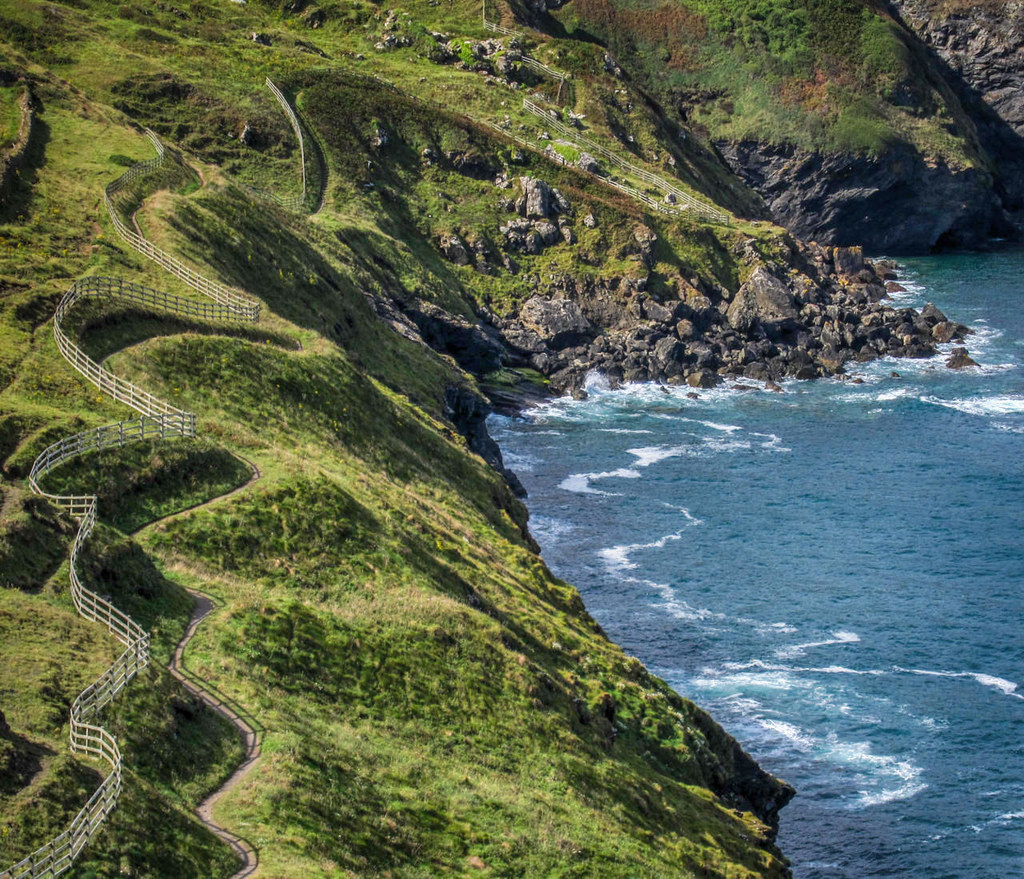 North Cornwall Coast Walk. Credit Bob Radlinski, flickr