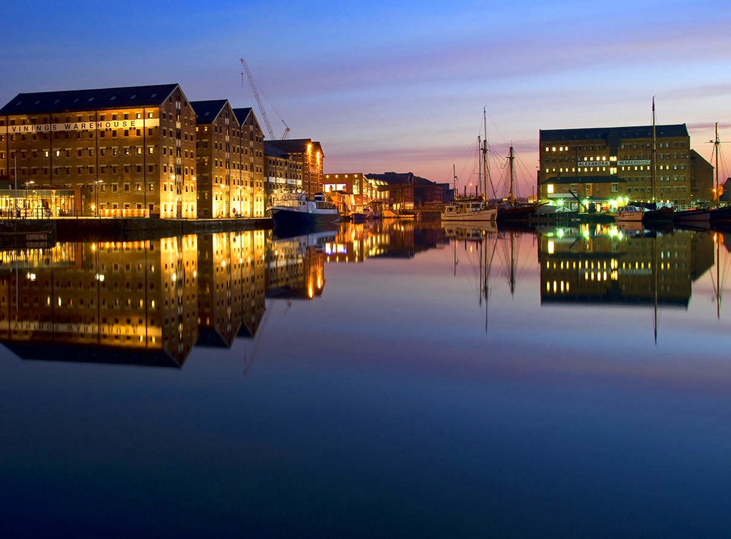Gloucester Docks. Credit Saffron Blaze