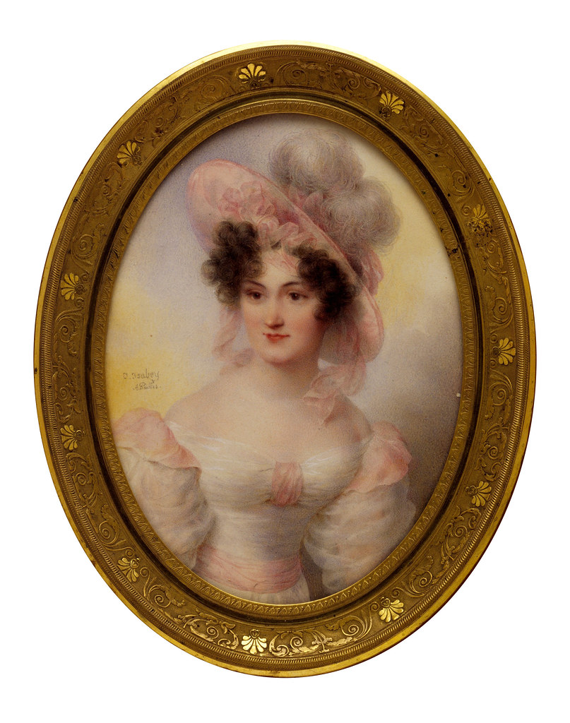 Augusta Temple Palmer by Jean-Baptiste Isabey, 1828