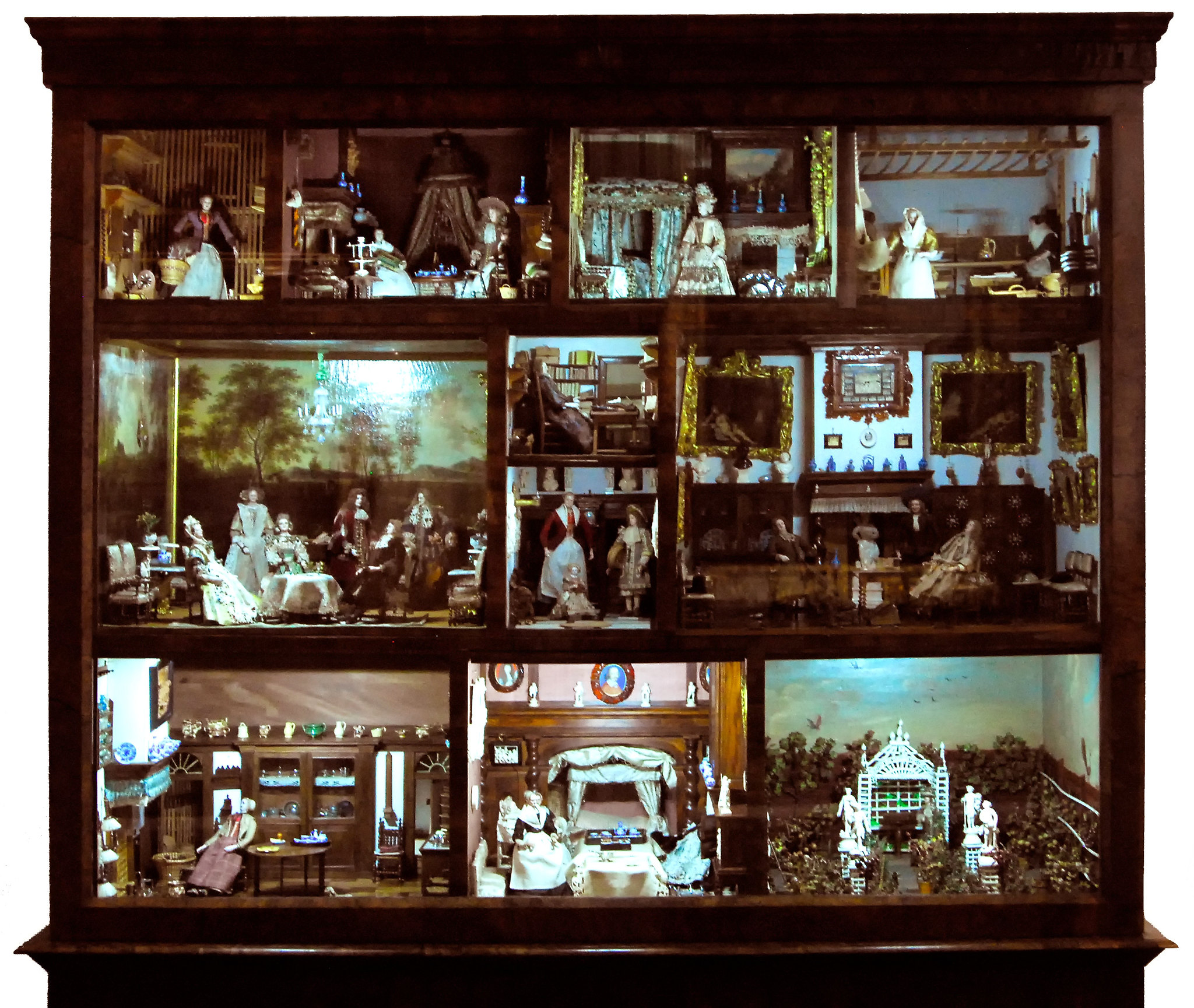 Doll's house from Petronella de la Court (Amsterdam 1670-1690) in the Centraal Museum, Utrecht - The Netherlands.