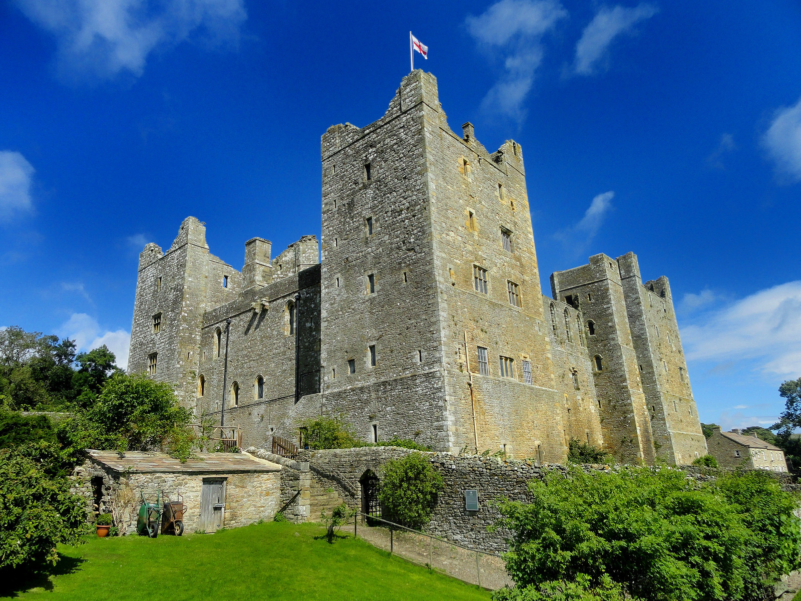 Bolton Castle, Wensleydale. Credit Peter Hughes