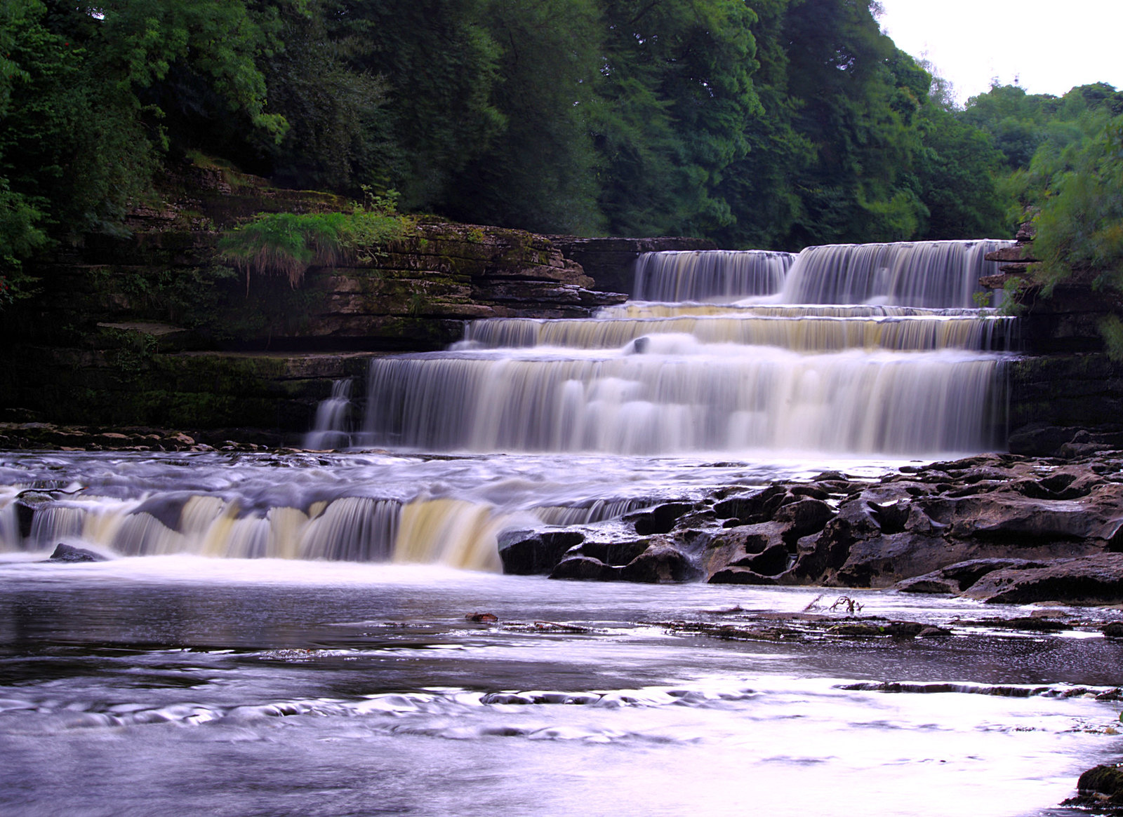 Aysgarth Falls, Wensleydale. Credit Rob Glover