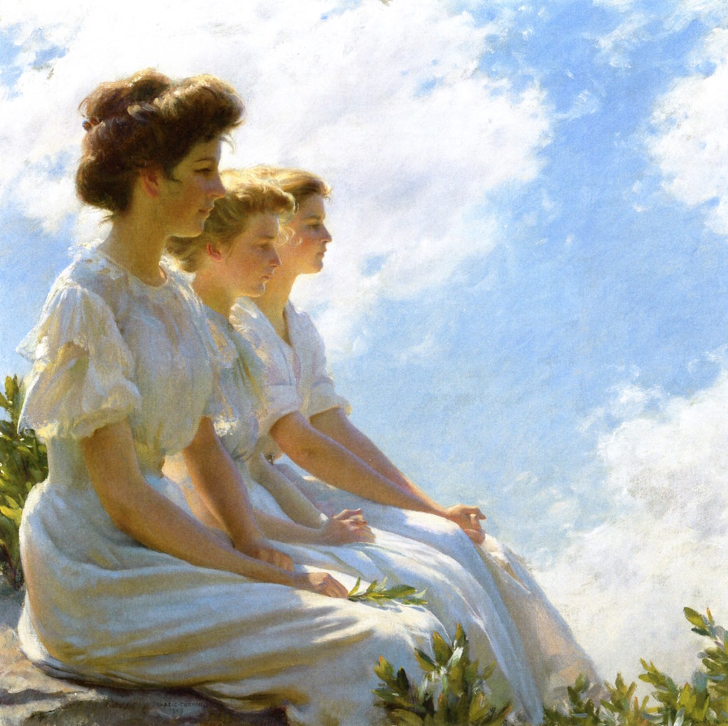 On the Heights by Charles Courtney Curran - 1909