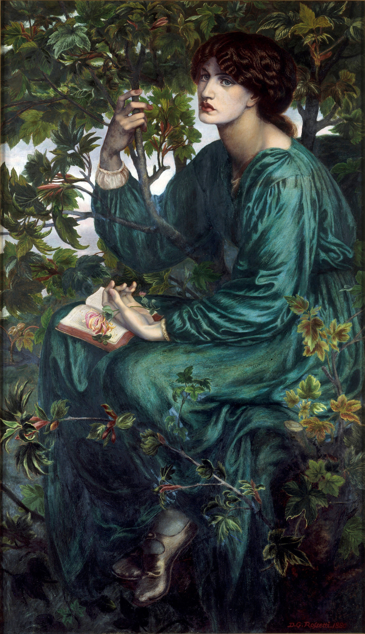 The Day Dream by Dante Gabriel Rossetti - 1880
