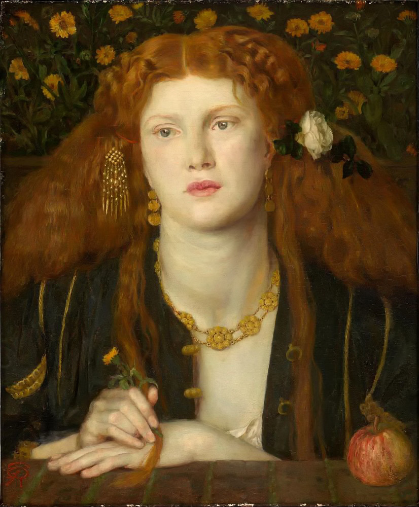 Bocca Baciata by Dante Gabriel Rossetti - 1859
