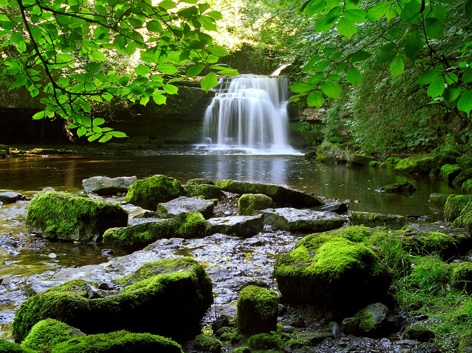 West Burton Waterfalls. Credit ukgardenphotos