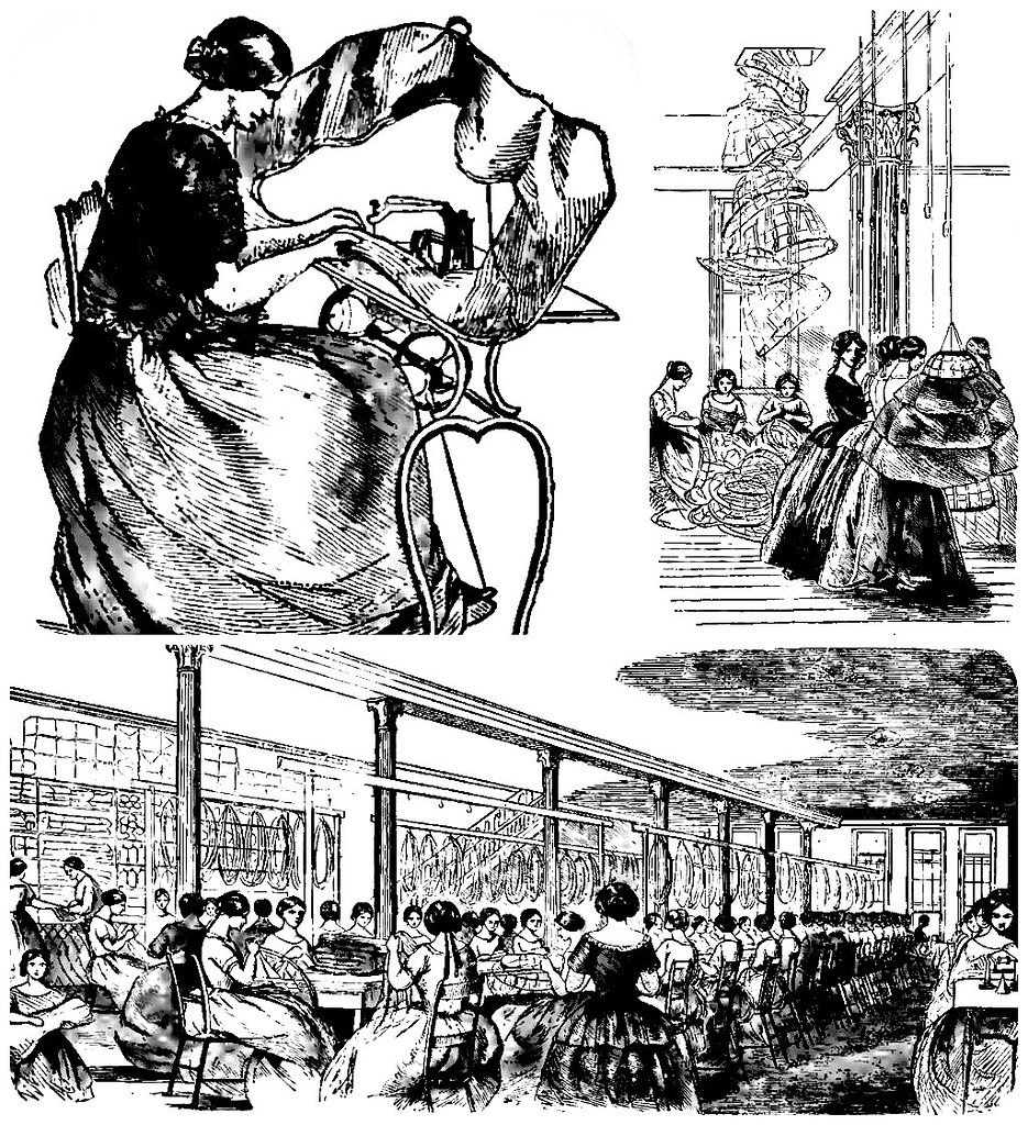 Douglas & Sherwood's Hoop Skirt Factory