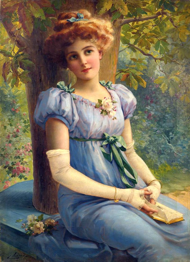 A Sweet Glance by Emile Vernon - Date unknown