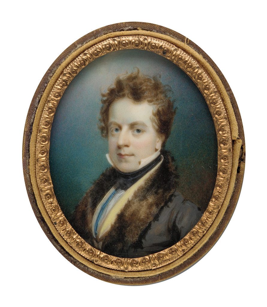 Self-portrait by Thomas Seir Cummings, 1825