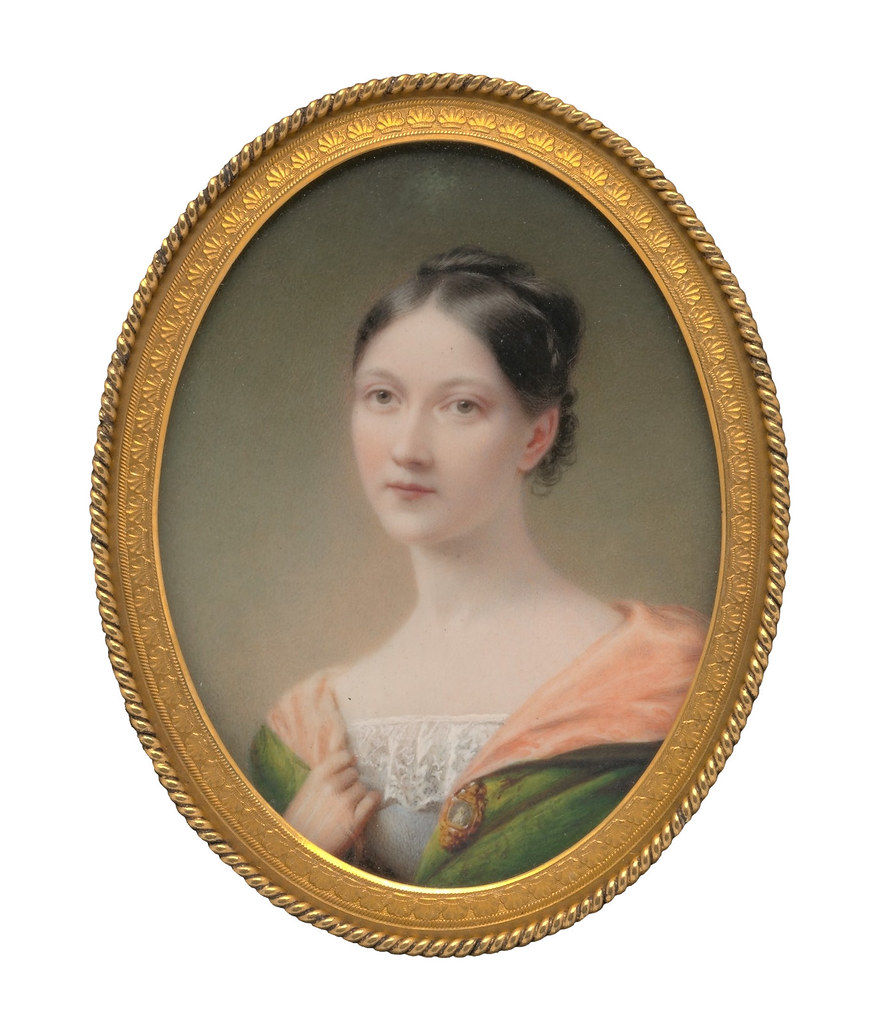 Portrait of a Lady by Charles Cromwell Ingham, 1837