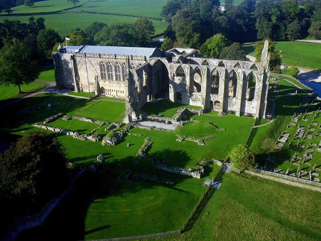 Bolton Abbey, Wharfedale. Credit Dr John Wells