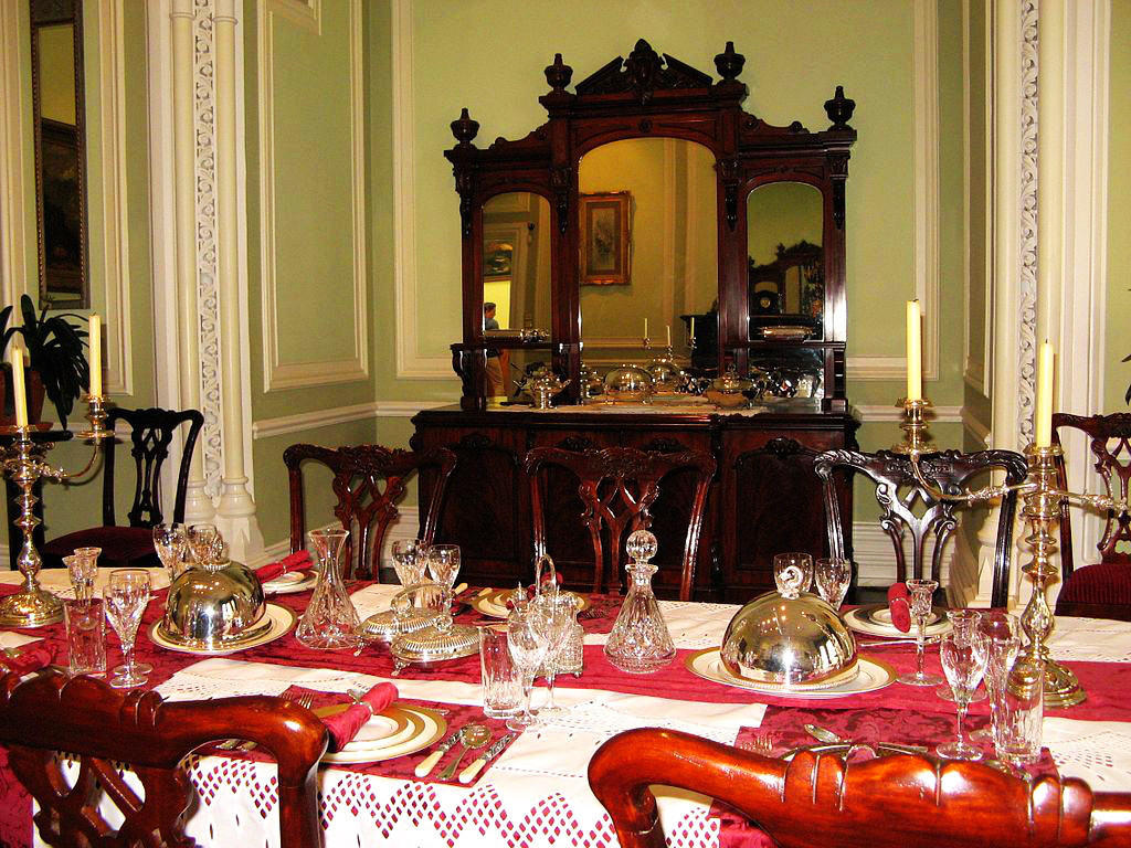 Kylemore Abbey interior. Credit Textman