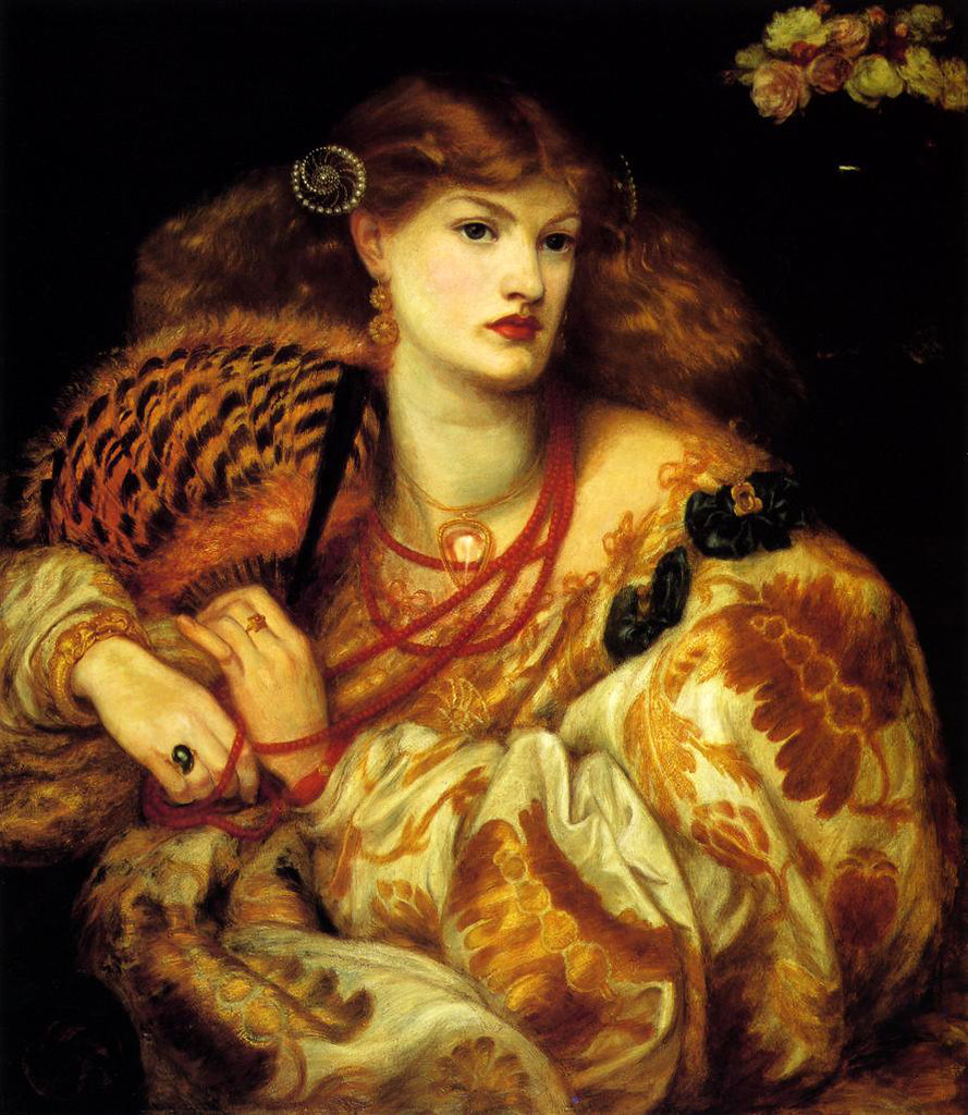 Monna Vanna by Dante Gabriel Rossetti - 1866