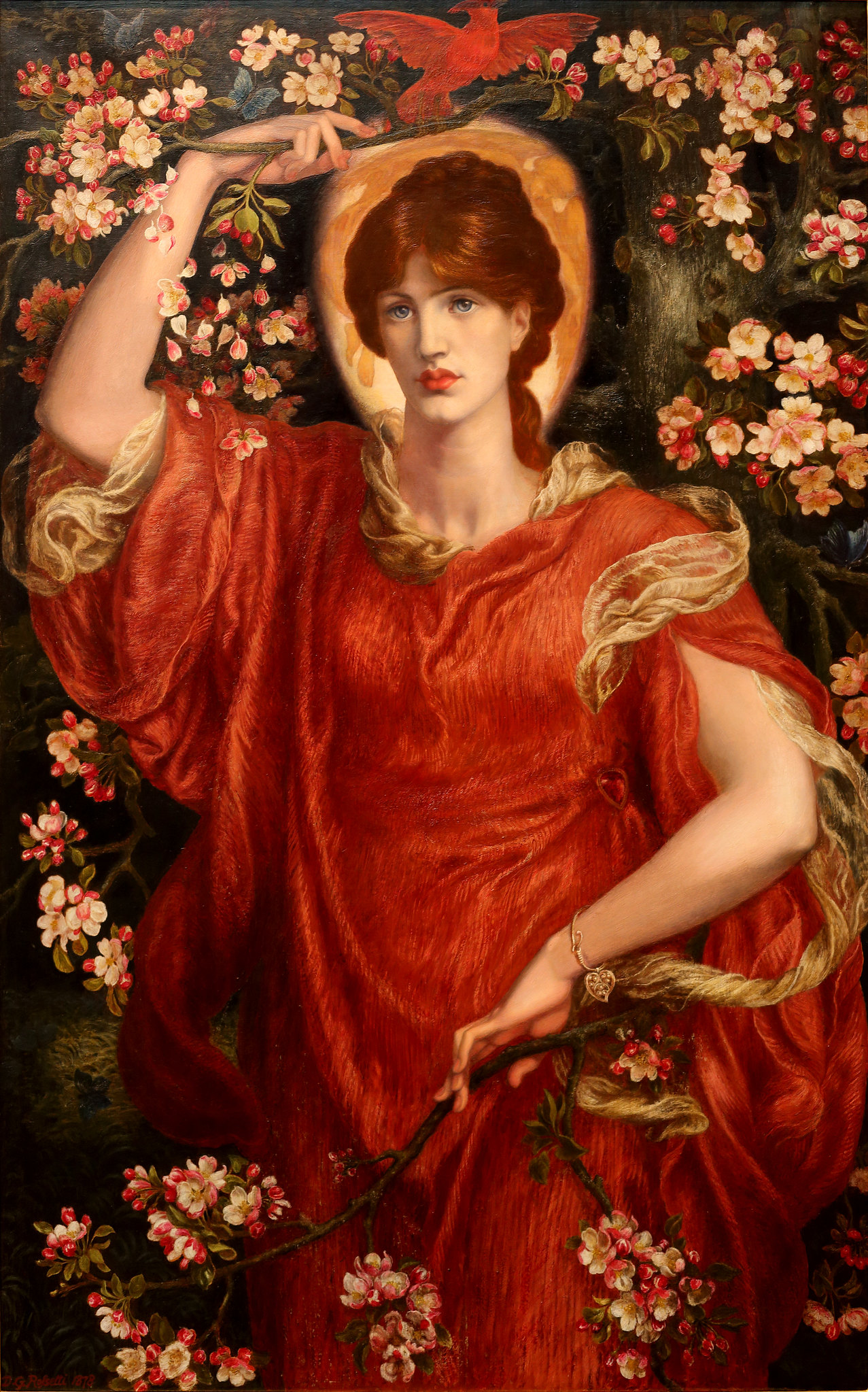 A Vision of Fiammetta by Dante Gabriel Rossetti, 1878