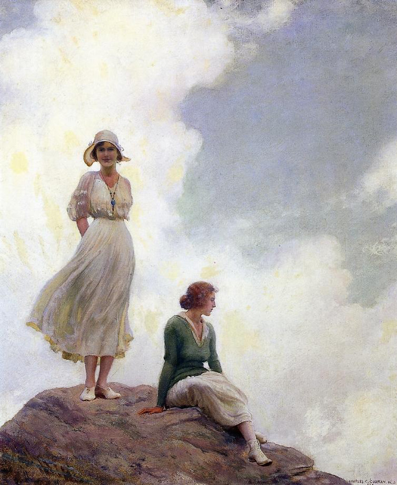 The Boulder by Charles Courtney Curran - 1919