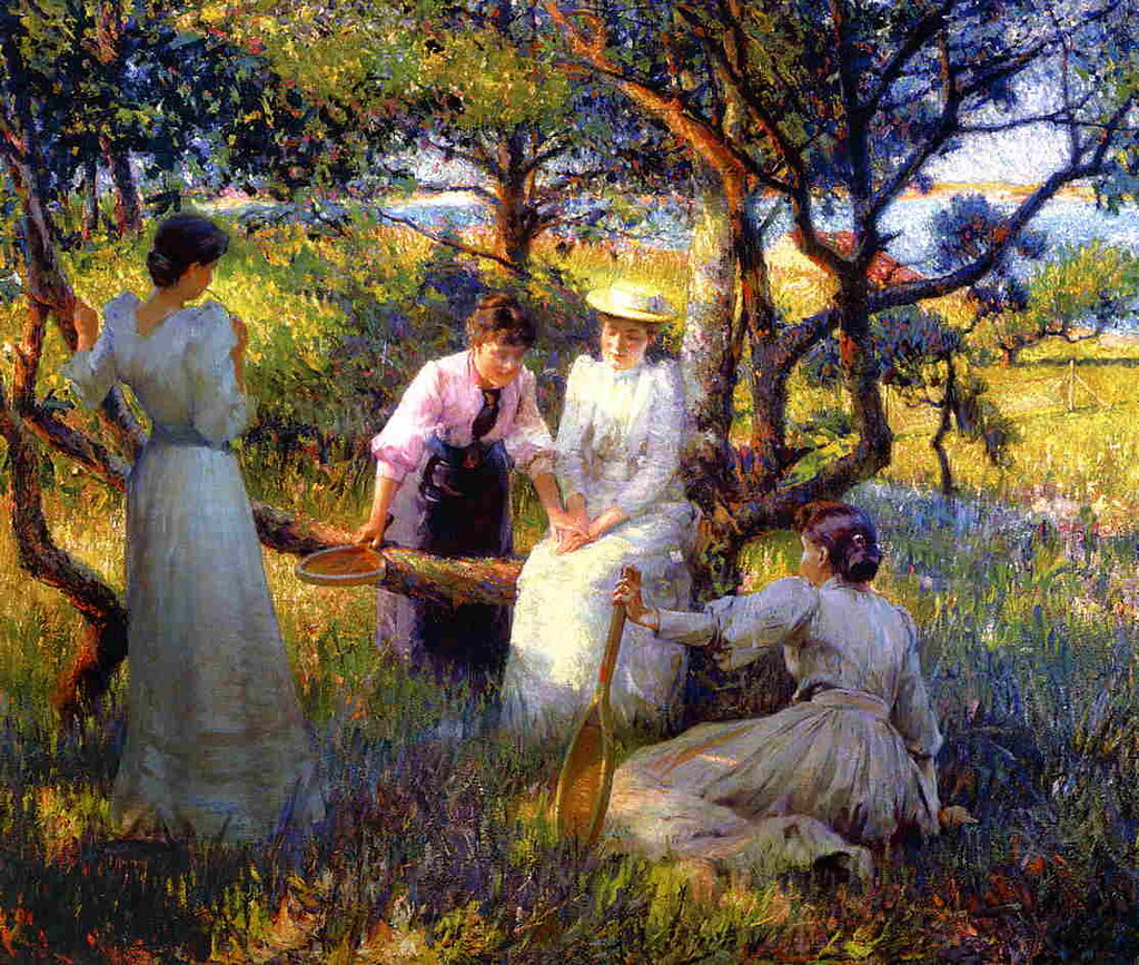 The Ring by Robert Vonnoh, 1892
