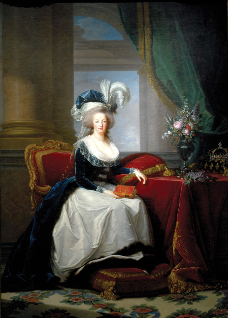 Marie Antoinette, Queen of France by Louise Élisabeth Vigée Le Brun, 1788