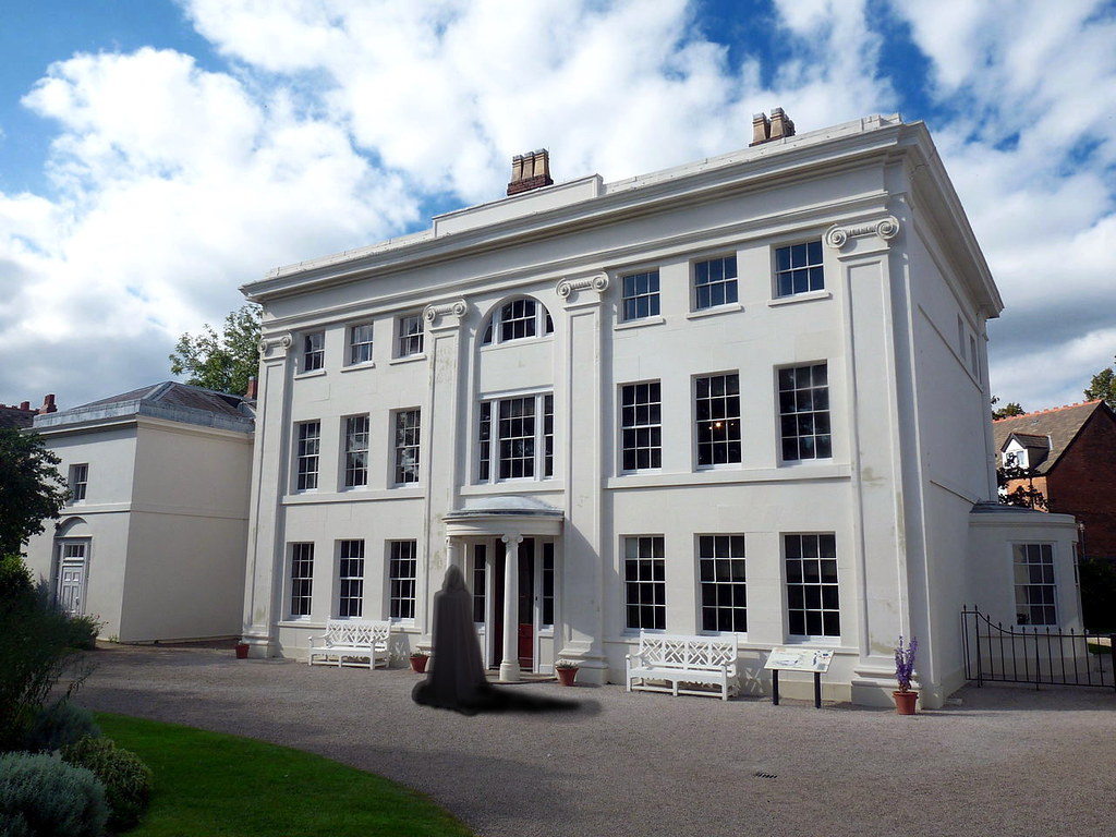 Soho House in Handsworth, Birmingham, a regular venue for meetings of the Lunar Society. Derivative works by David James based on photo by Wehwalt