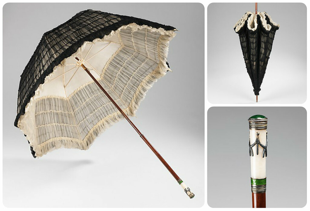 1895. French. Silk, sood, metal, marble, enamel