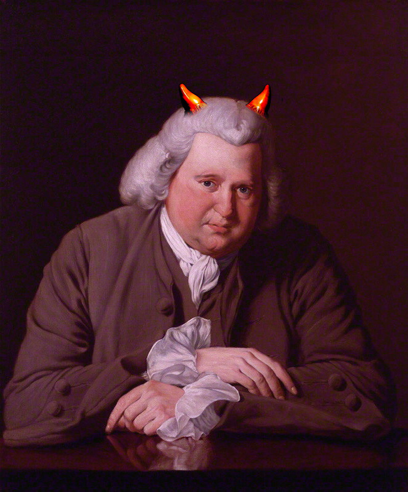 Erasmus Darwin by Joseph Wright of Derby, 1770