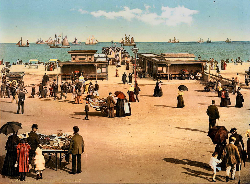 Great Yarmouth, England, c. 1895