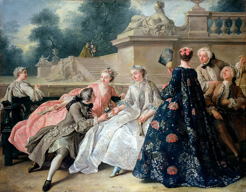 The Declaration of Love by Jean François de Troy, 1731