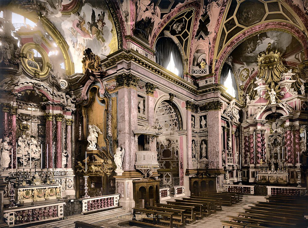 Interior Scalzi, Venice, Italy