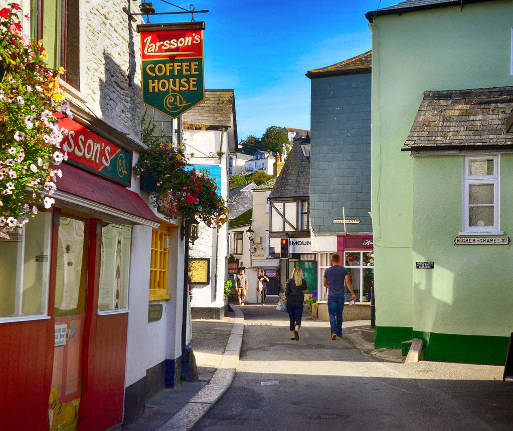 Buller Street, East Looe, Cornwall. Credit Baz Richardson, flickr