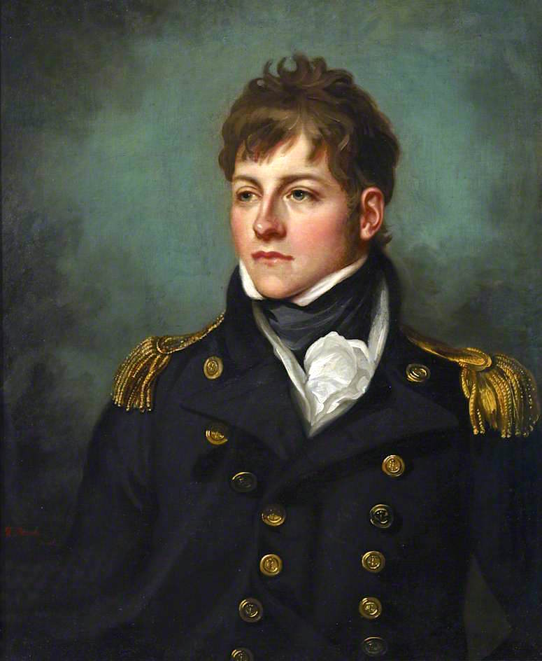 Captain George Miller Bligh by Mather Brown, 1812