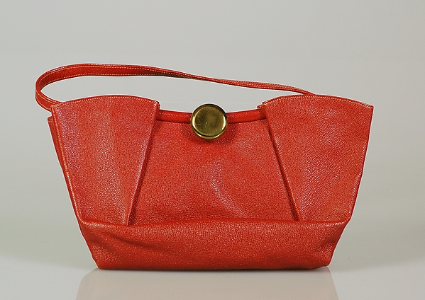 1930. American. Leather, metal. metmuseum