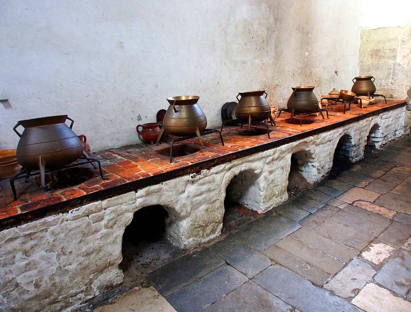 Hampton Court Kitchens. Credit David Farquhar, flickr
