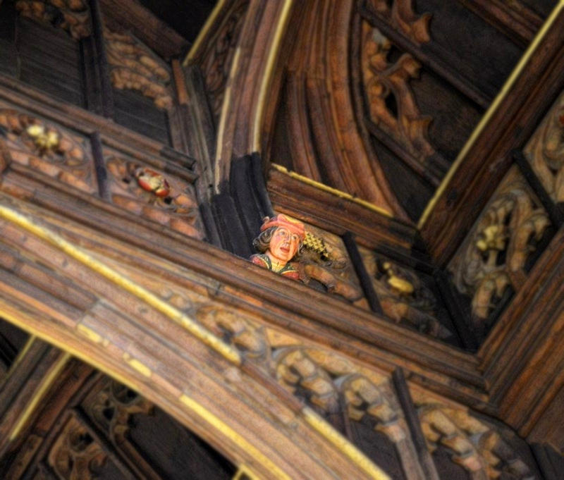 Hampton Court Eavesdropper. Credit Matt Brown