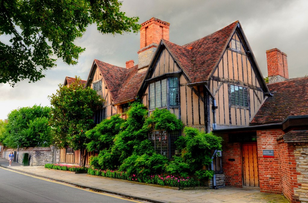 Stratford-upon-Avon. Hall's Croft - Shakespeare's daughter's house. Baz Richardson