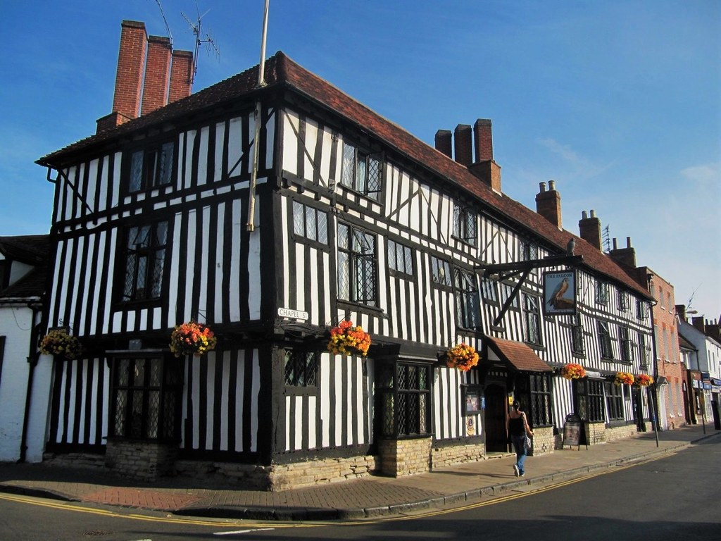Stratford-upon-Avon, Falcon Hotel. Credit Palickap