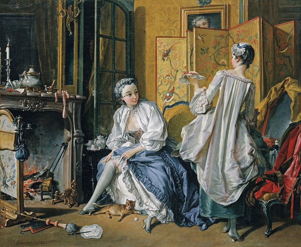 The Toilette by François Boucher, 1742