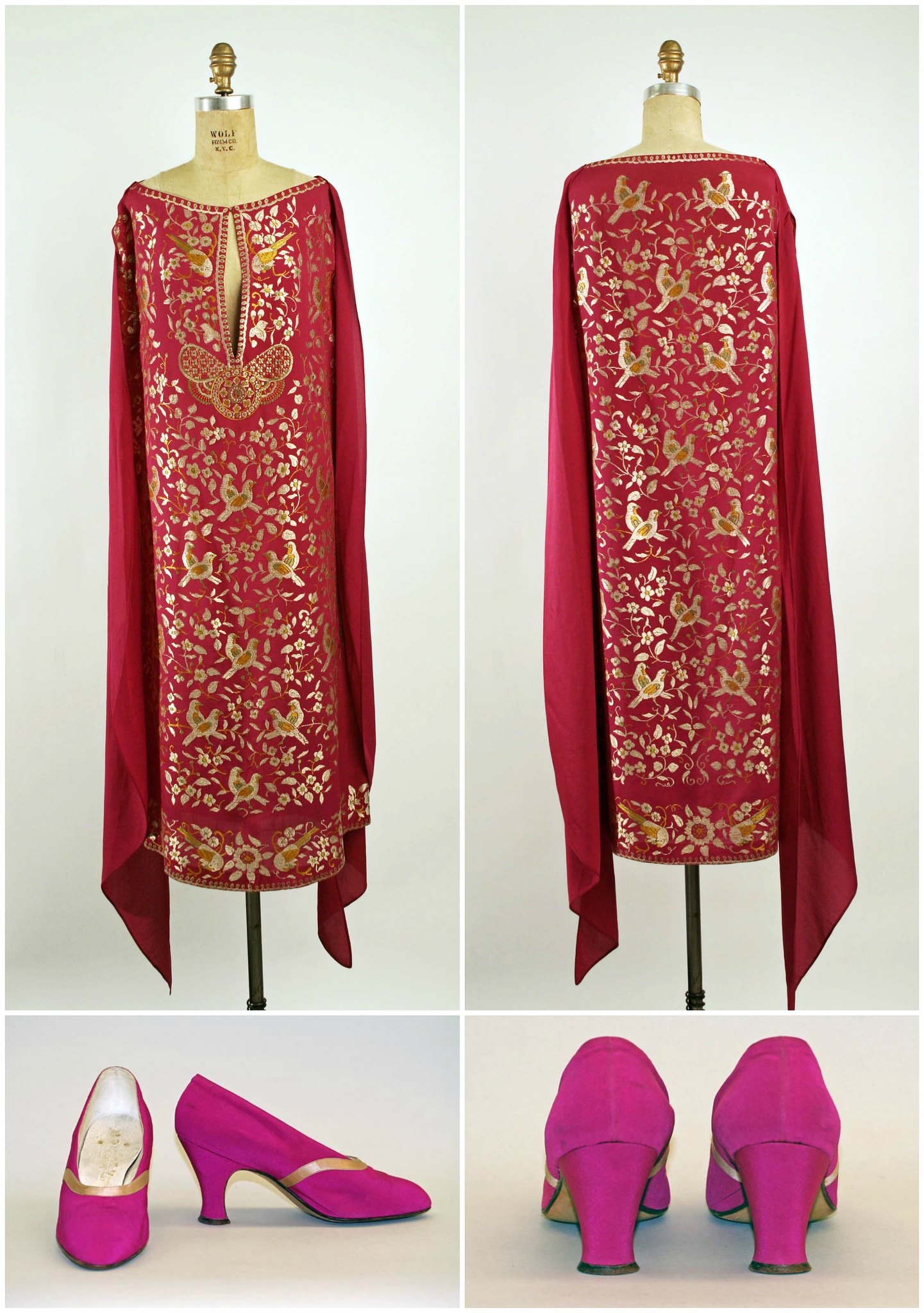 1926. Evening Ensemble. French. Callot Soeurs. Silk. metmuseum