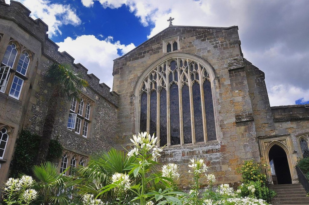 Fitzalan Chapel and White Garden. Credit The Land