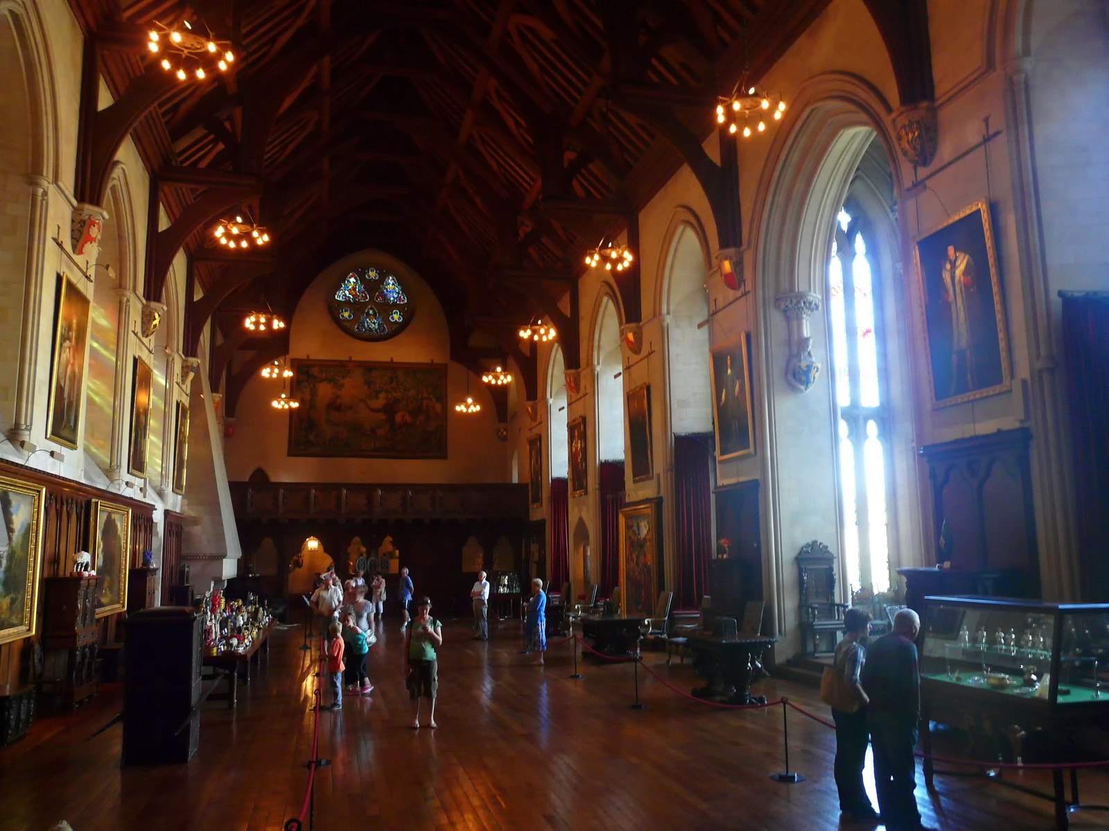 Baron's Hall, Arundel Castle. Credit Loz Pycock